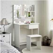 Dressing Table With Led Mirror