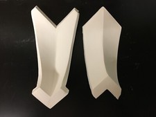 127mm plain cove corners, internal / external