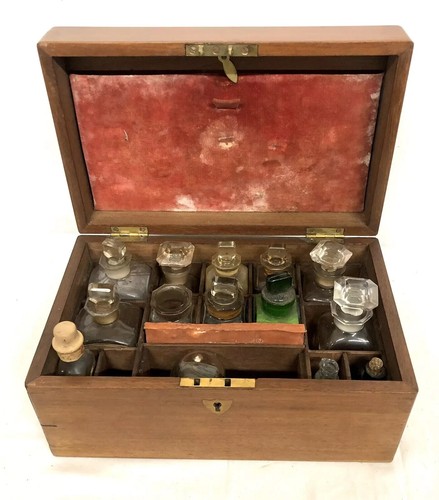 Antique mahogany fitted - antique,