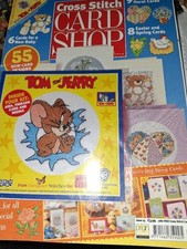 Cross Stitch Card Shop magazine #3 FREE GIFT Tom and Jerry