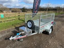 Ex Demo Apache 7x4 Caged  Trailer with Spare wheel & Alloy Toolbox photo use