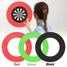Protective Dartboard Darts Surround Wall Guard Protector Ring Plain Black Green