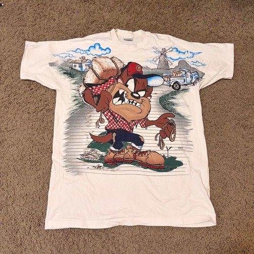 Vintage 90s looney tunes taz - looney,