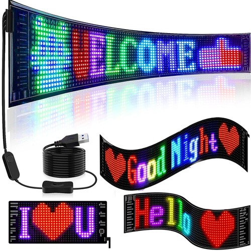 Led car window - led, sign