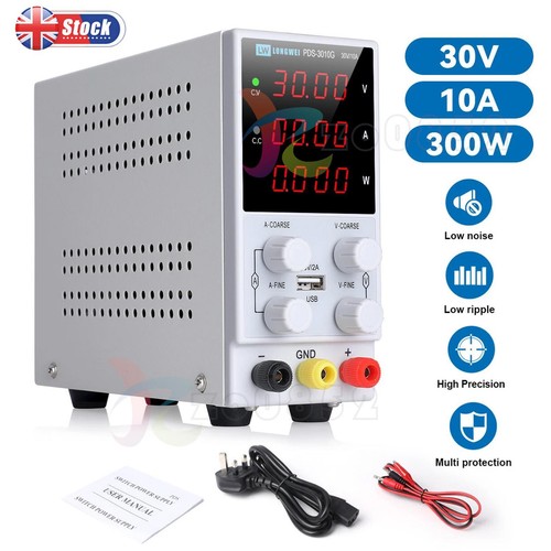 30v 10a adjustable power - dc,