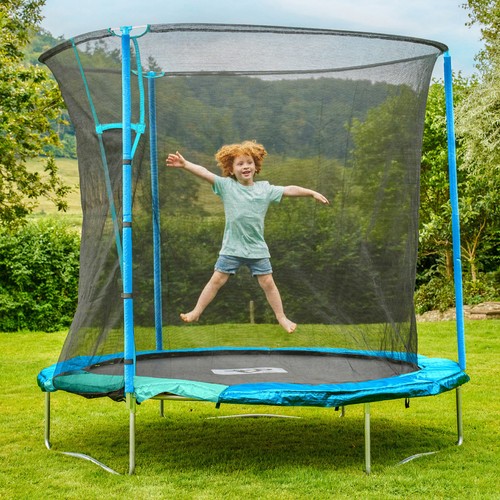 8ft trampoline with - tp,