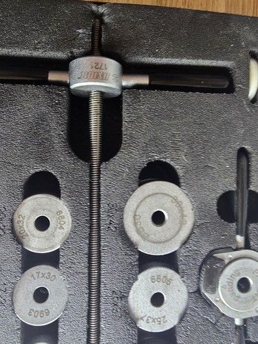 Unior bearing press - press, kit