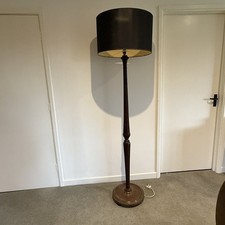 Vintage Oak floor lamp