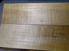 Flame Maple Carved Top for