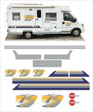 Burstner  model T FULL repair decal set, For models from 2000 to 2006