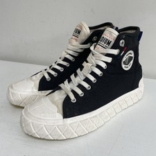 Palladium Palla Ace Trainers Hi Top Womens Boots Canvas Chunky Shoes UK 6 EU 40