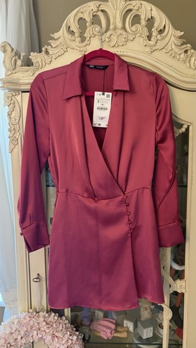 Zara dress small pink - dress,