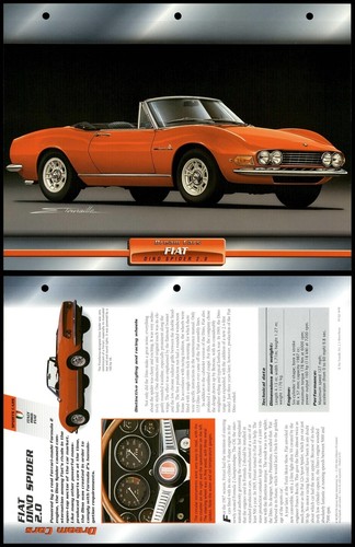 Fiat dino spider 1966 - dino,