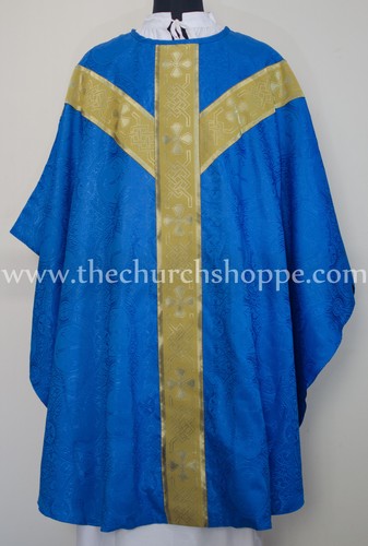 Blue gothic vestment mass - gothic,