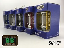 MKS (Mikashima) BM-7 Pedals 9/16" - Old School BMX - Black Blue Red Gold Silver