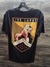 Live Large Gorilla Gym Weight Lifting Workout Training T-shirt Mens Size Medium 