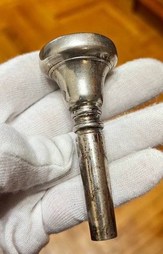 Vintage trumpet mouthpiece