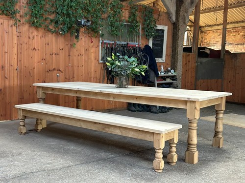 Farmhouse table refectory - farmhouse,