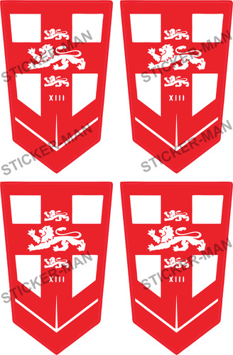 England rugby league stickers - league,
