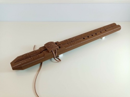 Printed drone flute key of - printed,