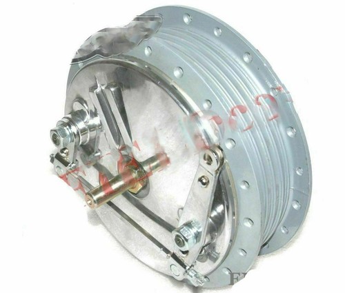 Twin leading shoe front - leading,