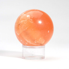 Orange Selenite Crystal Ball