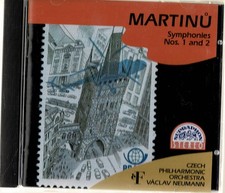 SUPRAPHON VACLAV NEUMANN - MARTINU SYMPHONY 1 & 2