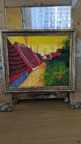 Van gogh canvas reproduction - van,