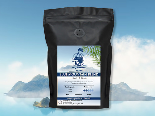 Blue mountain blend coffee - blue,