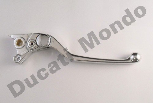 Silver front brake - , lever