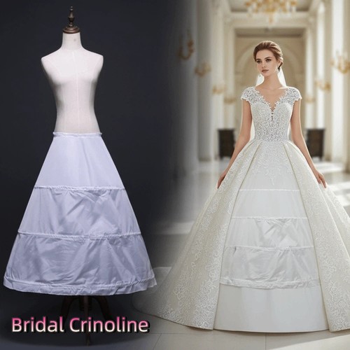 Wedding dress bridal - dress, petticoat