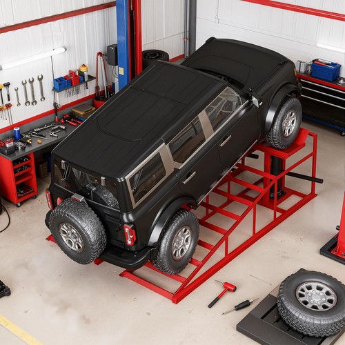 2pcs hydraulic car ramp - hydraulic,