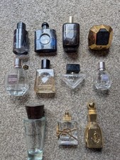Large Bundle Of Empty Perfume