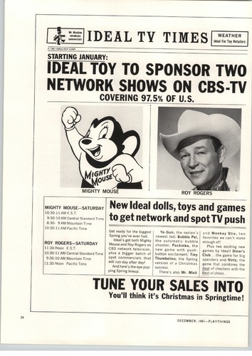 1961 paper ideal - pg, toy