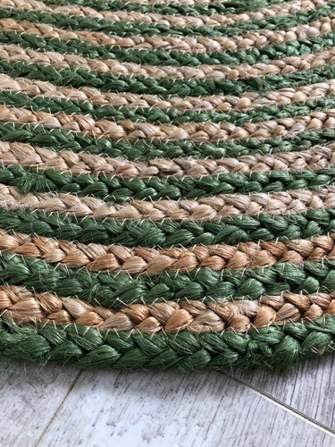 Natural jute braided - braided,