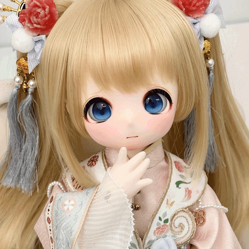 Bjd doll cartoon girl - 1/4,
