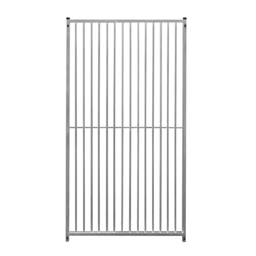 Dog run panels - dog, galvanised