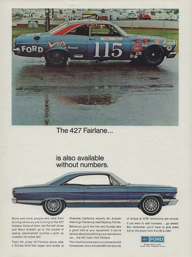 1967 ford 427 fairlane 500 - ford,