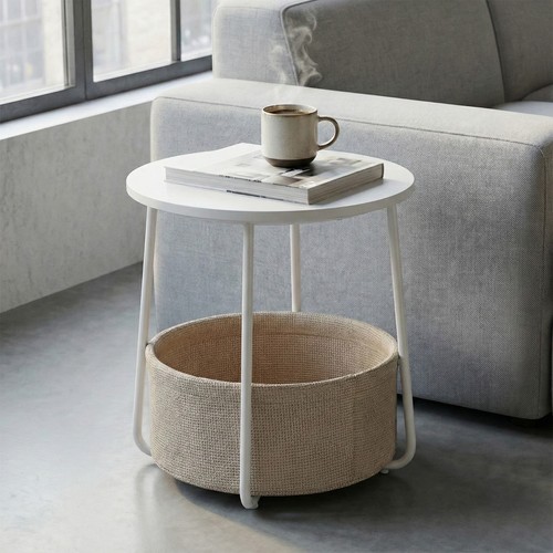 Side table round end - round,