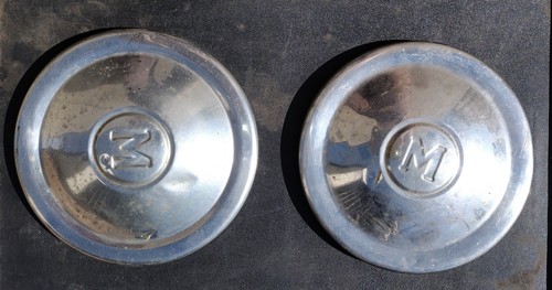 Morris minor chrome wheel - morris,