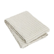 Blomus Caro Cotton Bath Towel Waffle - Moonbeam/Light Stone