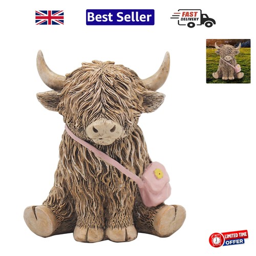 Handcrafted highland cow - handcrafted,