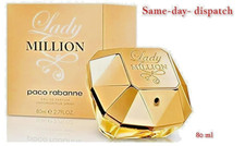Lady Million Eau de Parfum 80ml Spray Brand New & Sealed Box FAST SHIPPING