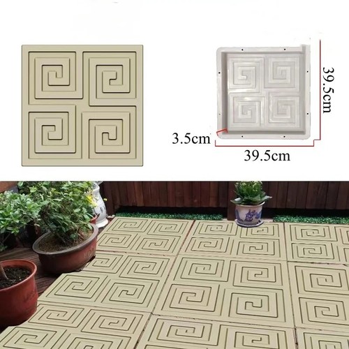 Garden paving mould diy - paving,
