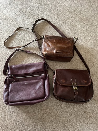 Job lot vintage leather - job,