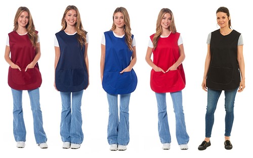Ladies plain tabard apron - plain,