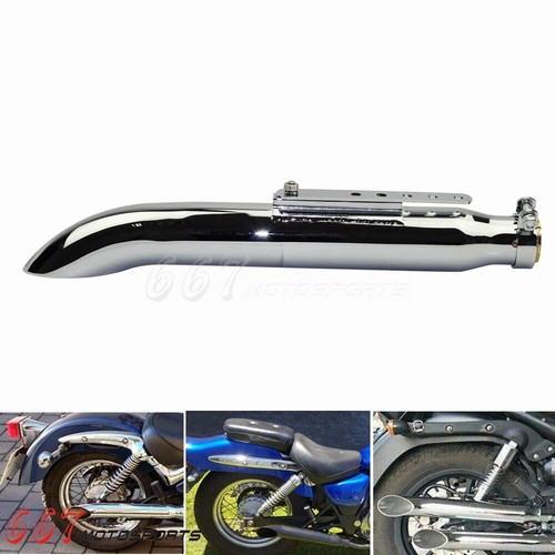 Chrome vintage exhaust pipe - chrome,