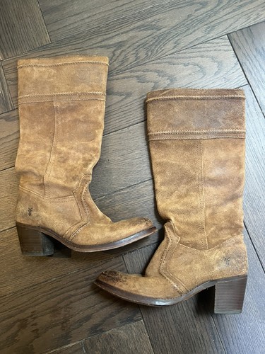 Frye ladies brown - ladies, distressesed