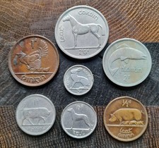 IRELAND EIRE 7 COIN SET