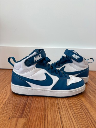 Blue and white nike - and, sneakers